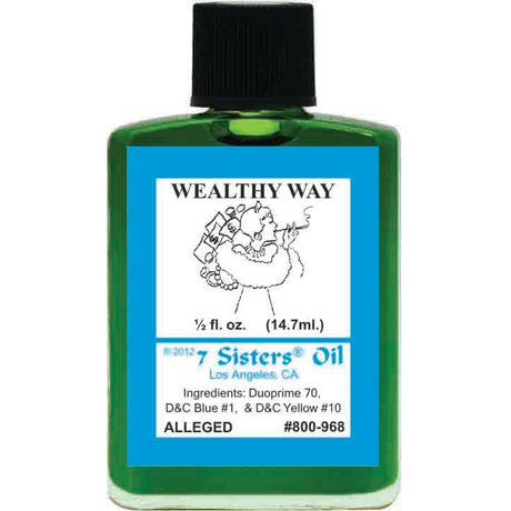 1/2 oz 7 Sisters Oil - Wealthy Way - Magick Magick.com