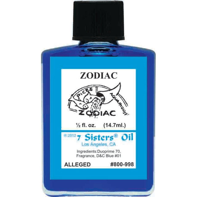 1/2 oz 7 Sisters Oil - Zodiac - Magick Magick.com