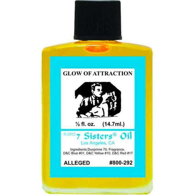 1/2 oz 7 sisters Oil - Glow of Attraction - Magick Magick.com