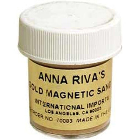 1/2 oz Anna Riva Magnetic Sand - Gold - Magick Magick.com
