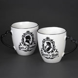 12 oz Ceramic Mug Set - Lord of Darkness & Queen of the Night - Magick Magick.com