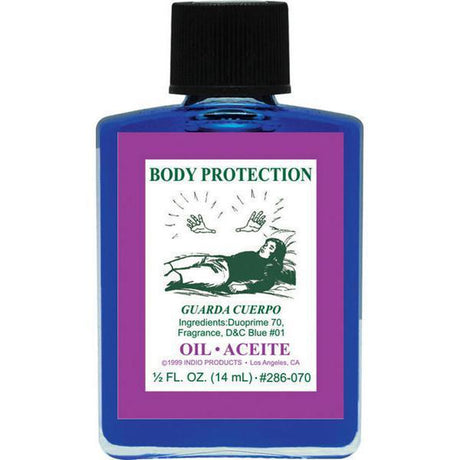 1/2 oz Indio Oil - Body Protection - Magick Magick.com