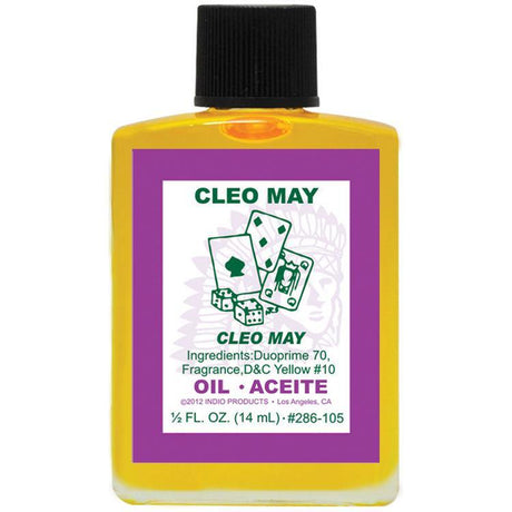 1/2 oz Indio Oil - Cleo May - Magick Magick.com