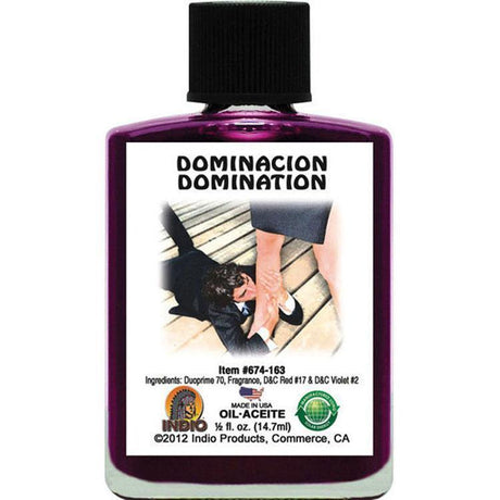 1/2 oz Indio Oil - Domination - Magick Magick.com