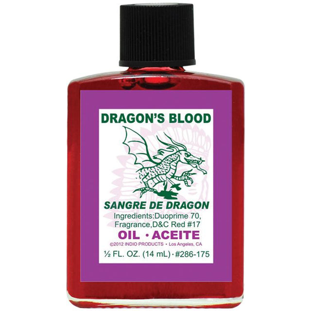 1/2 oz Indio Oil - Dragon's Blood - Magick Magick.com