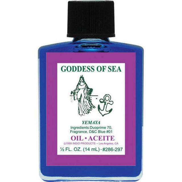 1/2 oz Indio Oil - Goddess of the Sea Yemaya - Magick Magick.com