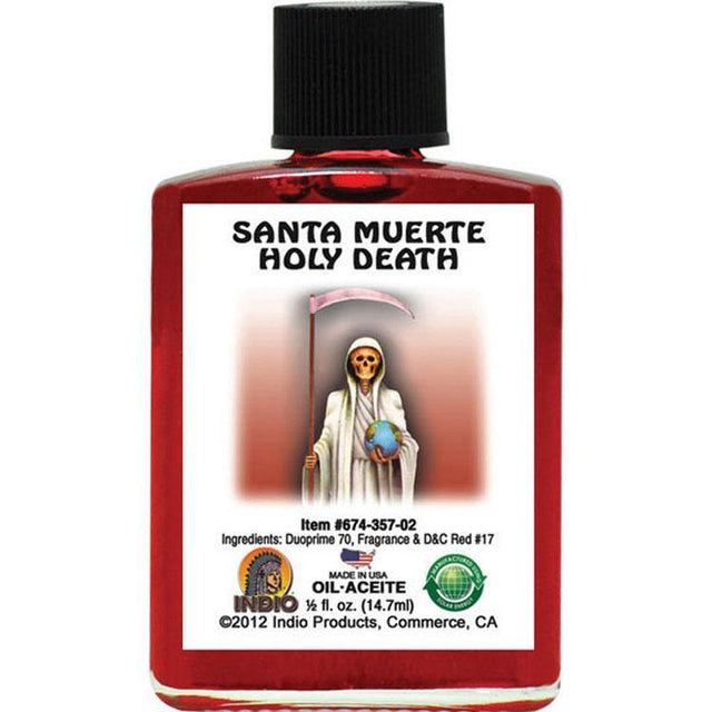 1/2 oz Indio Oil - Holy Death / Santisima Muerte - Magick Magick.com