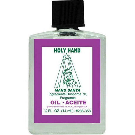 1/2 oz Indio Oil - Holy Hand - Magick Magick.com