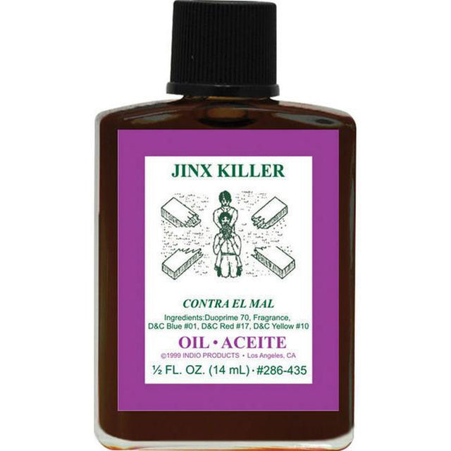 1/2 oz Indio Oil - Jinx Killer - Magick Magick.com