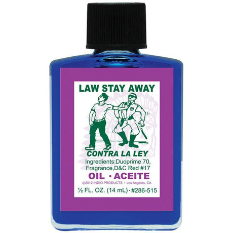 1/2 oz Indio Oil - Law Stay Away - Magick Magick.com