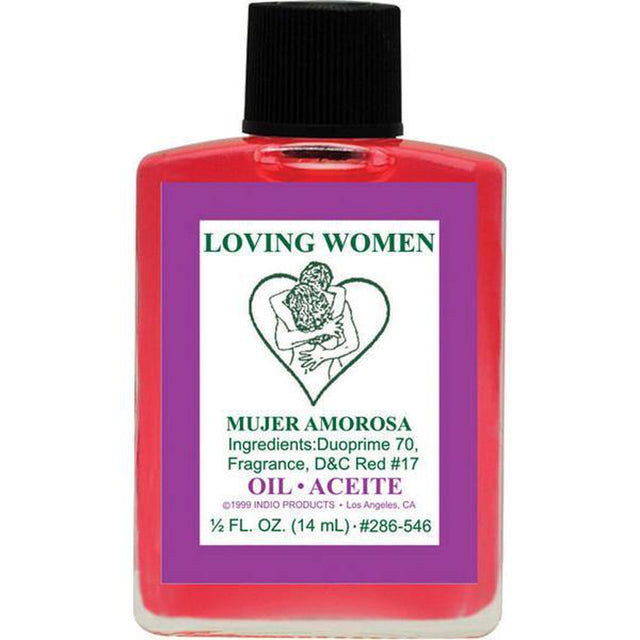 1/2 oz Indio Oil - Loving Woman - Magick Magick.com