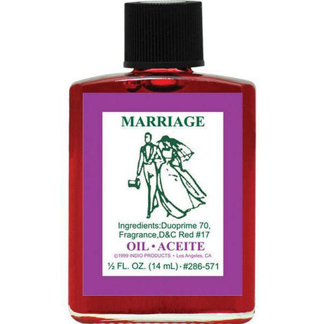 1/2 oz Indio Oil - Marriage - Magick Magick.com