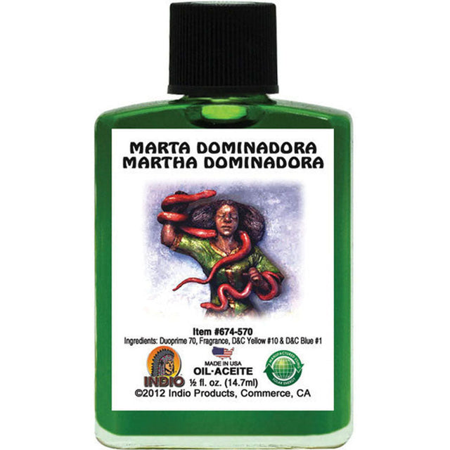 1/2 oz Indio Oil - Martha Dominadora - Magick Magick.com