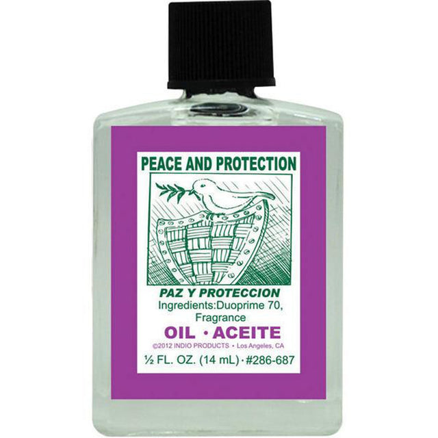 1/2 oz Indio Oil - Peace & Protection - Magick Magick.com