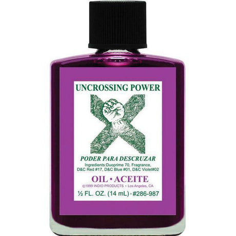 1/2 oz Indio Oil - Uncrossing Power - Magick Magick.com