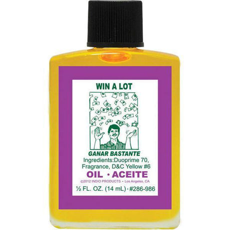 1/2 oz Indio Oil - Win a Lot - Magick Magick.com