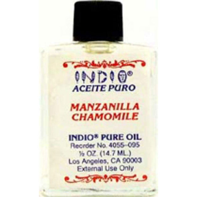 1/2 oz Indio Pure Fragranced Oil - Chamomile - Magick Magick.com