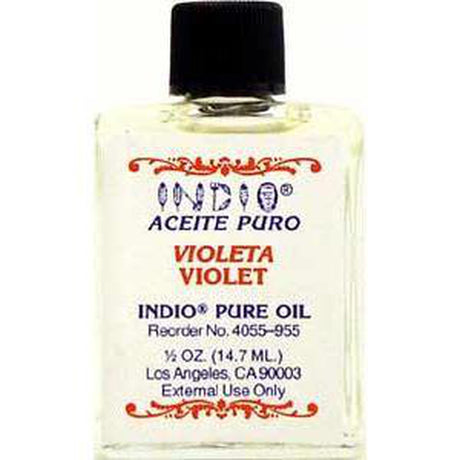 1/2 oz Indio Pure Fragranced Oil - Violet - Magick Magick.com