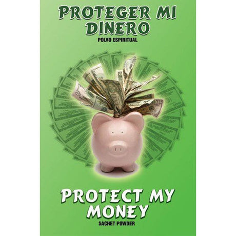 1/2 oz Sachet Powder in Envelope - Protect My Money - Magick Magick.com