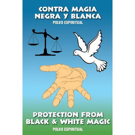 1/2 oz Sachet Powder in Envelope - Protection from Black & White Magic - Magick Magick.com