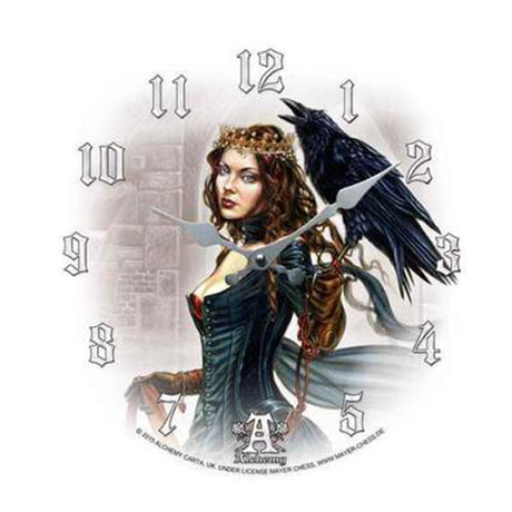 13.25" Wall Clock - Tarot Queen - Magick Magick.com