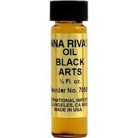 1/4 oz Anna Riva Oil Black Arts - Magick Magick.com