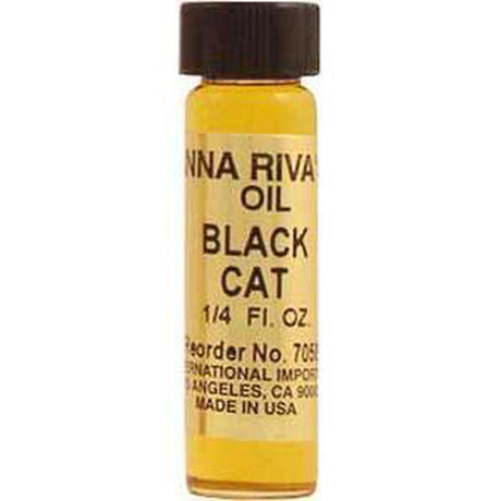 1/4 oz Anna Riva Oil Black Cat - Magick Magick.com