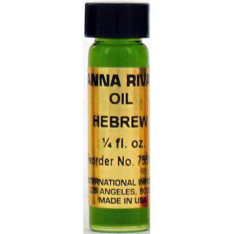 1/4 oz Anna Riva Oil Hebrew - Magick Magick.com