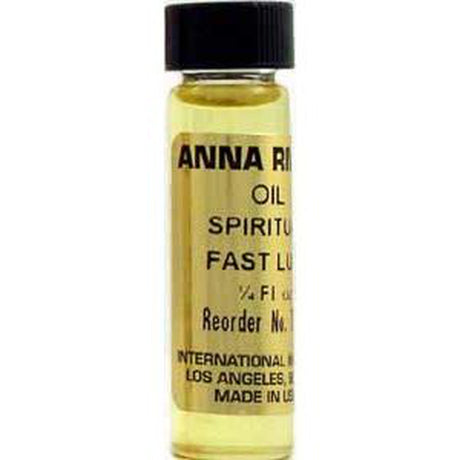 1/4 oz Anna Riva Oil Spiritual Fast Luck - Magick Magick.com