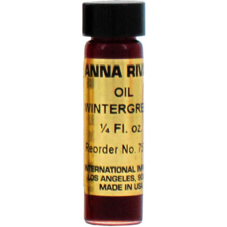 1/4 oz Anna Riva Oil - Wintergreen - Magick Magick.com