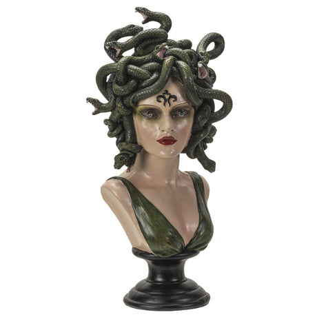 15" Medusa Bust with LED Lights - Magick Magick.com