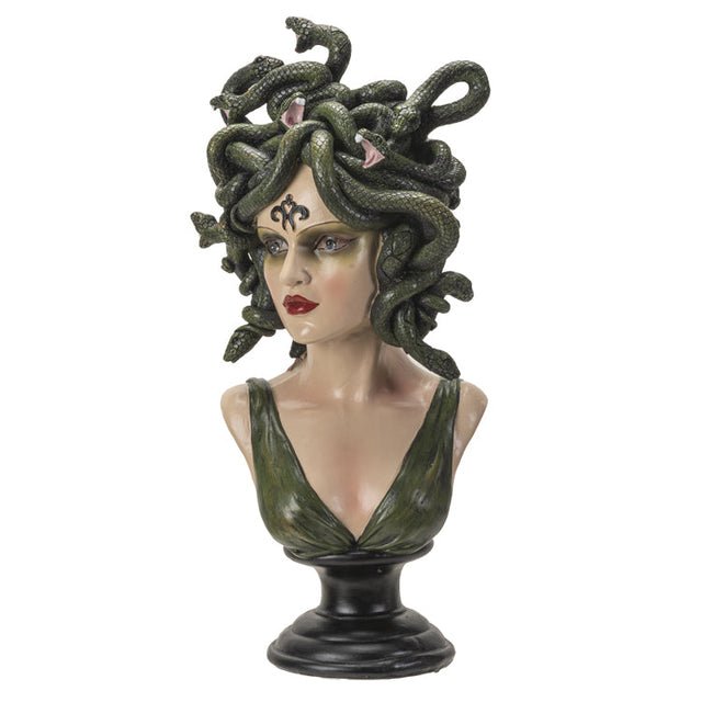15" Medusa Bust with LED Lights - Magick Magick.com