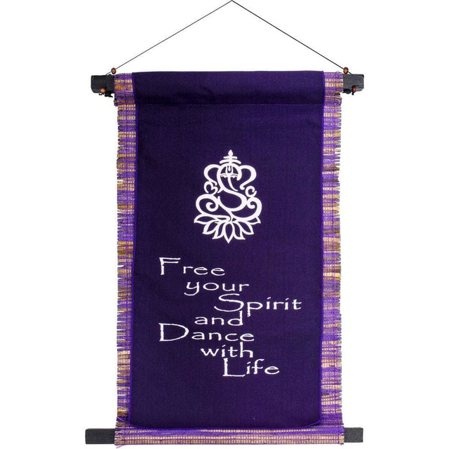 15" Seagrass Banner - Ganesha - Magick Magick.com