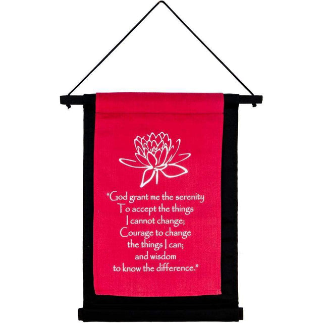 16" Cotton Banner - God Grant Me - Magick Magick.com