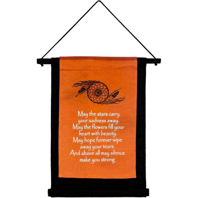 16" Cotton Banner - May the Stars - Magick Magick.com