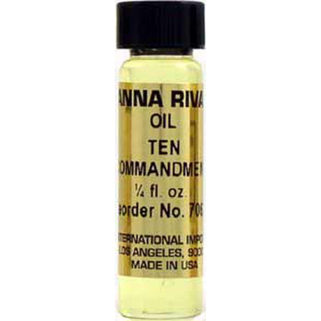 16 oz Anna Riva Oil - Ten Commandments - Magick Magick.com