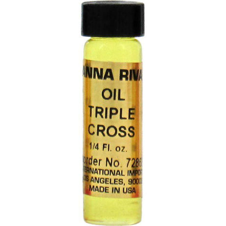 16 oz Anna Riva Oil - Triple Cross - Magick Magick.com