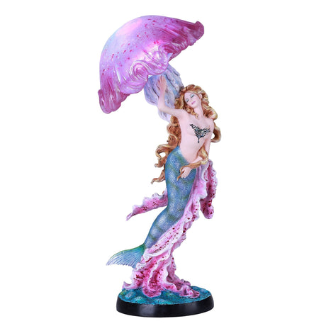 17" Mermaid with Jellyfish Lamp - Magick Magick.com