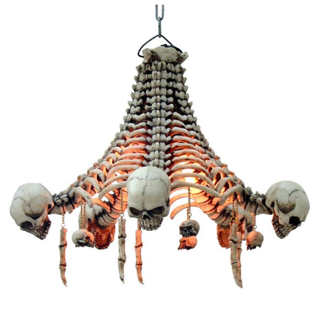 19" Skull Skeleton Bone Chandelier - Magick Magick.com