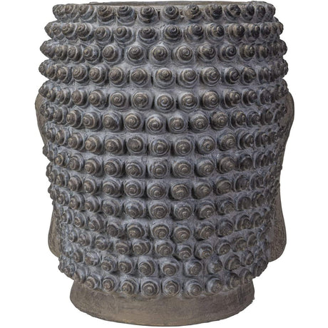 19.5" Zen Buddha Head Resin Planter Pot - Magick Magick.com