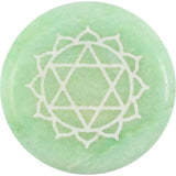 1.4" Chakra Stone - Heart - Magick Magick.com