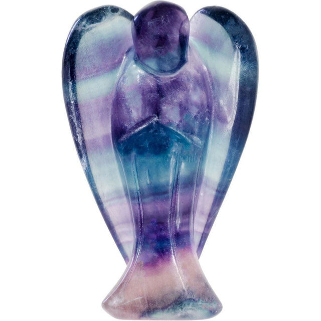 1.5" Carved Angel Figurine - Fluorite - Magick Magick.com