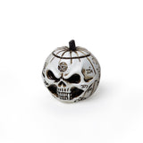 1.5" Miniature Skull Statue - Pumpkin - Magick Magick.com