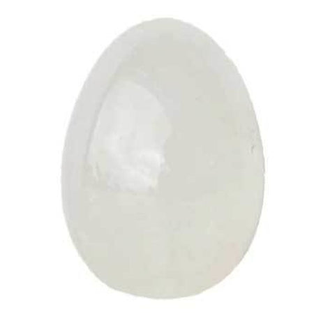 2" Gemstone Carved Egg - Quartz - Magick Magick.com