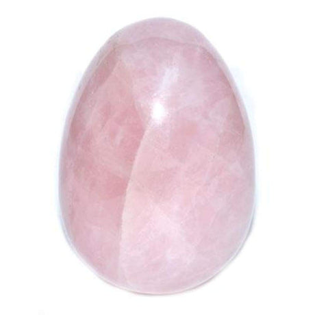 2" Gemstone Carved Egg - Rose Quartz - Magick Magick.com