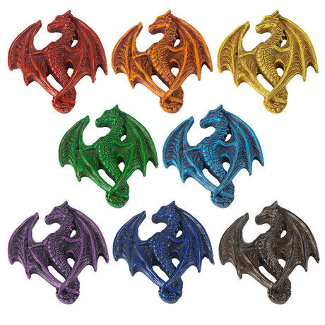 2" Polyresin Figurine - Mini Dragon (Pack of 8) - Magick Magick.com