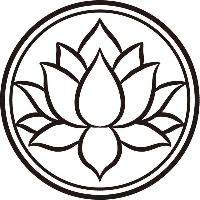 22" Wall Decal - Lotus Flower - Magick Magick.com