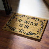 23.5" The Witch Is In Doormat - Magick Magick.com