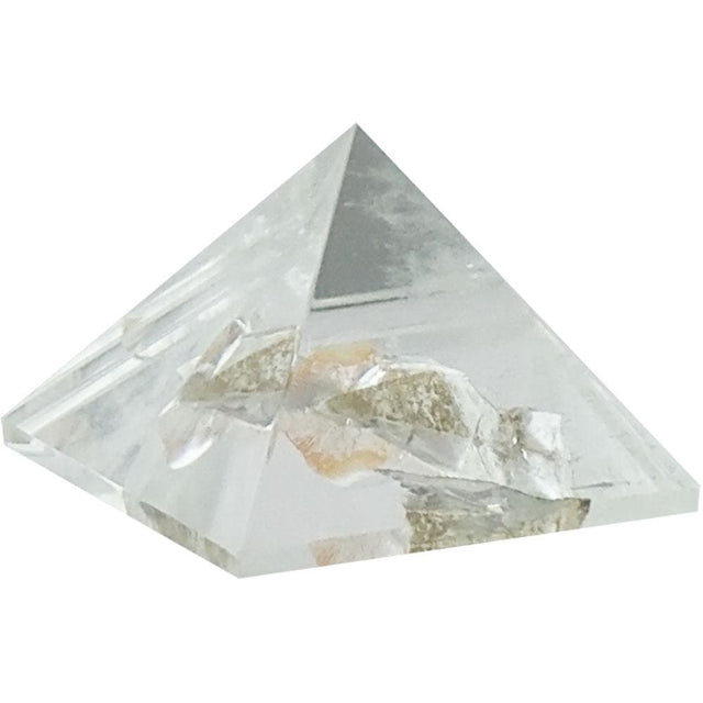 25-35 mm Gemstone Pyramid - Clear Quartz - Magick Magick.com