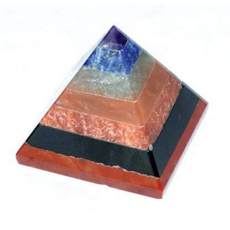 25-35 mm Gemstone Pyramid - Multi - Magick Magick.com